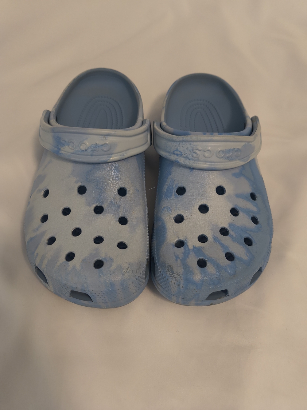 Crocs Tie-Dye Clog - Light Blue